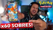 ABRÍ 60 SOBRES SEGUIDOS EN POKÉMON TCG POCKET Y PASO ESTO…