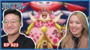 BIG MOM ENTERING THE LAND OF WANO! 🧁 | One Piece Episode 923 Couples Reaction & Discussion