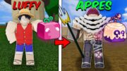 BLOX FRUITS MAIS LES PERSONNAGES DE ONE PIECE DECIDE MON FRUIT !