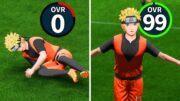 Cada GOL do NARUTO, Aumenta OVERALL