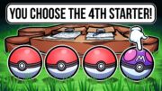 Choose Your Pokemon Starter, But This Time There's Four!