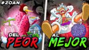 Del PEOR al MEJOR USUARIO ZOAN en ONE PIECE