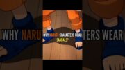 Did You Know That Why Naruto Characters wear Sandals? | Geeky Talkz