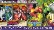 ELEMENTAL HEROES are BACK! FUSIONS have CHANGED RUSH Duels FOREVER! [Duel Links]