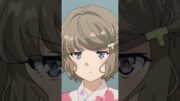 Elle est plate🤣l Bunny Girl Senpai l #anime #animeedit #shorts