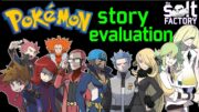 Evaluating the story of every major Pokemon game from generation 1-7