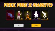 FREE FIRE – ជិតចេញមកហើយ Free Fire X Naruto 😲 – KING13K