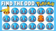 Find The Odd One Out | Pokemon Edition 🐉