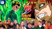 Gaara VS Rock Lee FULL FIGHT | Naruto 48-50 Reaction Mashup ナルト海外の反応