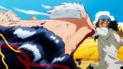 Garp solo Kuzan & Blackbeard Pirates – Final.  Kuzan is Garp's pupil || One Piece 1121