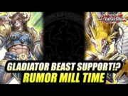 Gladiator Beast Support Coming!? Yu-Gi-Oh! Rumor Mill Time!