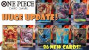 HUGE PRB-01 Update! 80+ New Carda Reveaed! One Piece Card Game Best! (One Piece TCG News)