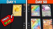 I Ran A Pokemon Card Store For 50 Days (TCG Card Shop Simulator)