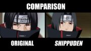 Itachi VS Sasuke – Naruto (Original VS Shippuden) Comparison Side by Side