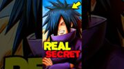 MADARA Ka Real Secret 🤔 #naruto #shorts