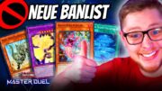 MEGA UPDATE! NEUE BANLIST in Yu-Gi-Oh! Master Duel