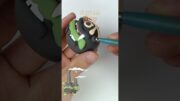 Making Galarian Weezing Pokémon out of clay #DIY #art #handmade #Pokemon #satisfying