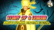 NARUTO UZUMAKI Birthday special video – STORY OF A LEGEND | Telugu Anime Sensei