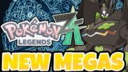 NEW MEGAS for Pokemon Legends Z-A REVEALED and MORE Gamefreak Leaks!