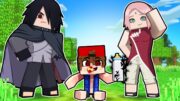 O FILHO do SASUKE e SAKURA CONSEGUIU o MANGEKYOU SHARINGAN no NARUTO Minecraft