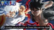 ONE PIECE 1128 – LUFFY COMBAT LES PROPRIÉTAIRES DU POUVOIR D'AUTRES DIEUX À ELBAF