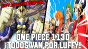 ONE PIECE CAPITULO 1130 | MORGANS REVELA QUE LUFFY DERROTO A VEGAPUNK | LA MARINA VA A ELBAPH