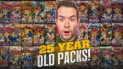 Opening 25 YEAR OLD Packs For The FIRST EVER Yugioh Cards!