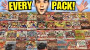 Opening EVERY Pack Of Yugioh Cards EVER! (325 Different Packs)