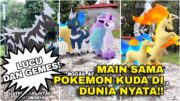 POKEMON KUDA DI DUNIA NYATA! YUK KITA AJAK MAIN!!