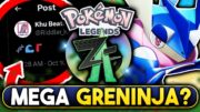 POKEMON NEWS! LEAKER TEASES MEGA GRENINJA FOR LEGENDS Z-A? NEW NINTENDO UPDATES & MORE!