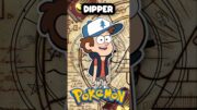 POKEMON x GRAVITY FALLS ⚠️ DIPPER #pokémon #gravityfalls