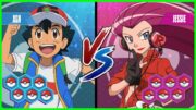 Pokemon Battle Pedia: Ash Vs Jessie (Team Rocket)