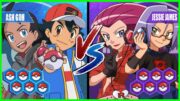 Pokemon Battle Pedia: Ash and Goh Vs Jessie and James