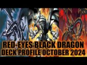 RED-EYES BLACK DRAGON DECK PROFILE (OCTOBER 2024) YUGIOH!