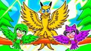 RIZZING GIRLS As a POKEMON BIRD In Feather Family!