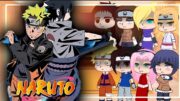 React to Naruto||Naruto friends||shippuden||gacha club|| part 1