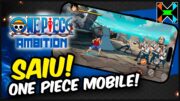 SAIU ONE PIECE MOBILE! FINALMENTE JOGANDO ONE PIECE AMBITION!