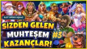 SLOT OYUNLARI 🕸 SİZDEN GELENLER SLOT 3 🕸 SİZDEN GELEN REKOR KAZANÇLAR VE MAX WİNLER SERİSİ