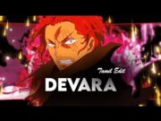 Shanks vs Kid | Devara | Kamusari | Tamil Edit | One Piece | WhatsApp status