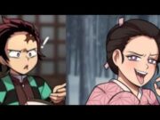 Shinobu y Nezuko compraron la manguera de Tanjiro | Comic dub | Anime Animation