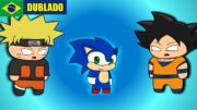 Sonic Conhecendo Goku e Naruto Dublado ! – Animação Verso Fruits #55