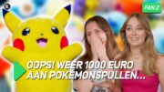 TATTOO van Suzan en Freek en meer dan DUIZEND EURO aan POKÉMON spullen shoppen | Fan Z | S2 #2