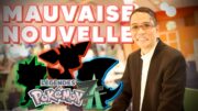 TERRIBLE NOUVELLE POUR LE JEU + LES 3 STARTERS DE POKEMON LEGENDS Z-A