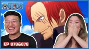 THE FIFTH EMPEROR OF THE SEA ❗❗ | One Piece Episode 878 & 879 Couples Reaction & Discussion