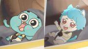 The Amazing World of Gumball Original vs Anime (Animation)