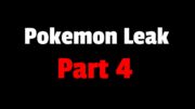 The Gamefreak Pokemon Leak – Part 4 (unused starter pokémon)