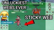 The Unluckiest Sticky Web Ever! (Pokemon Showdown Random Battles) (High Ladder)