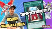 This INSANE Valhalla Fairy Deck Made Top8 at YCS Niagara | Yugioh Edison Format