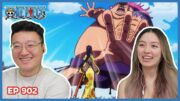 URASHIMA IS THE KIND OF MAN TO HIT A WOMAN! | One Piece Episode 902 Couples Reaction & Discussion