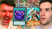 We Opened The FIRST Yugioh Sets Ever – THEN WE DUEL! Ft. @rhymestyle